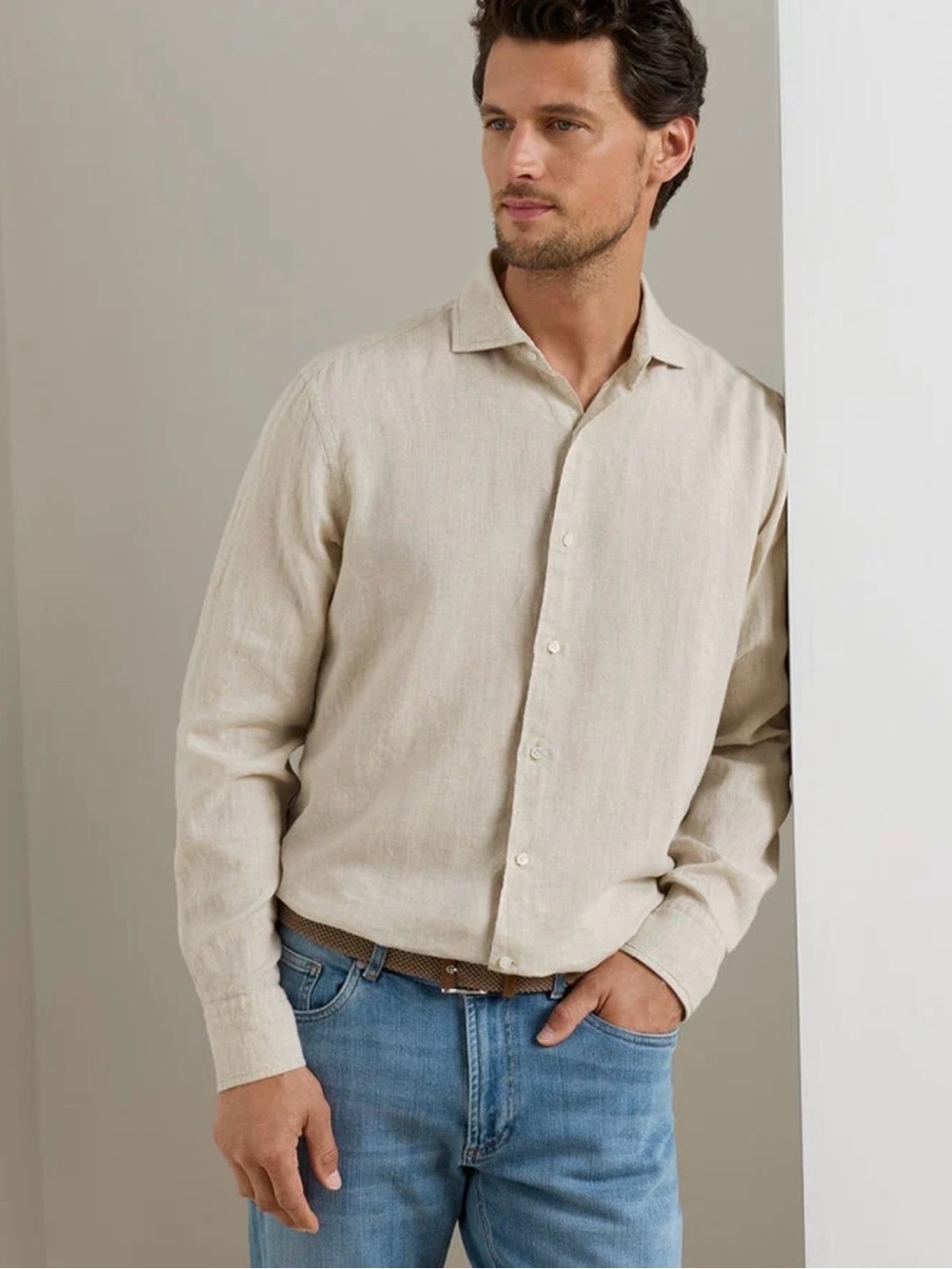 Peter Millar Astino Lino Sport Shirt